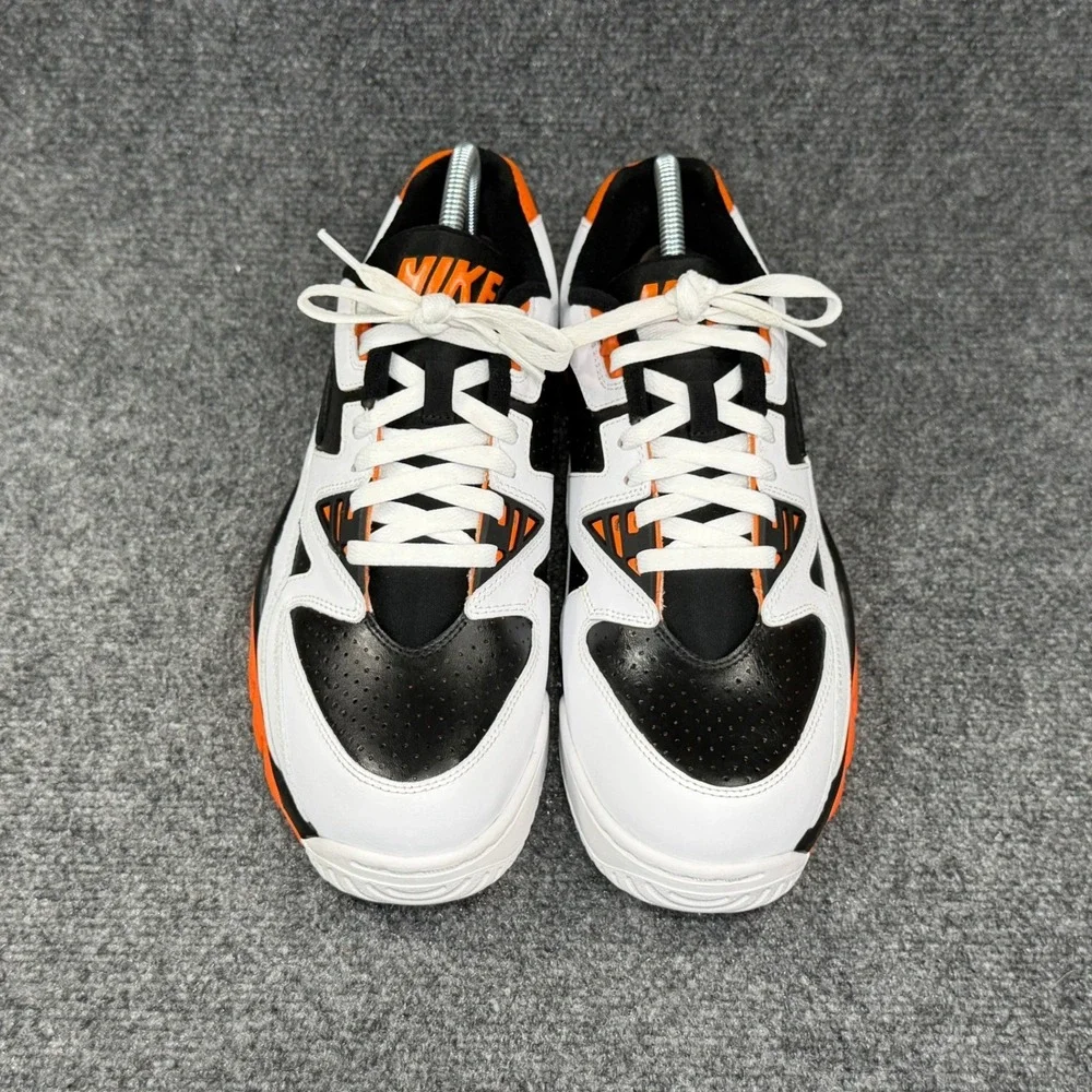 Nike Air Cross Trainer 3 Low Shoes Men 11.5 Starfish White Black Orange Athletic